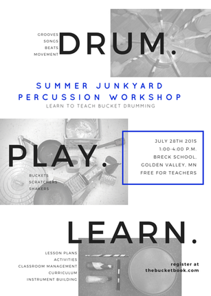Summer Bucket Drumming Workshop